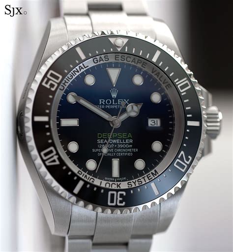 rolex sea-dweller ring lock system|rolex deep sea watch.